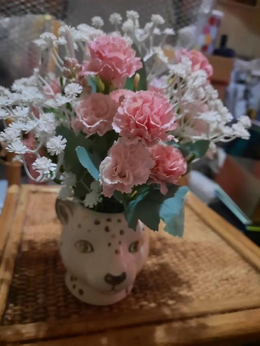  — Pot of Artifiicial flowers