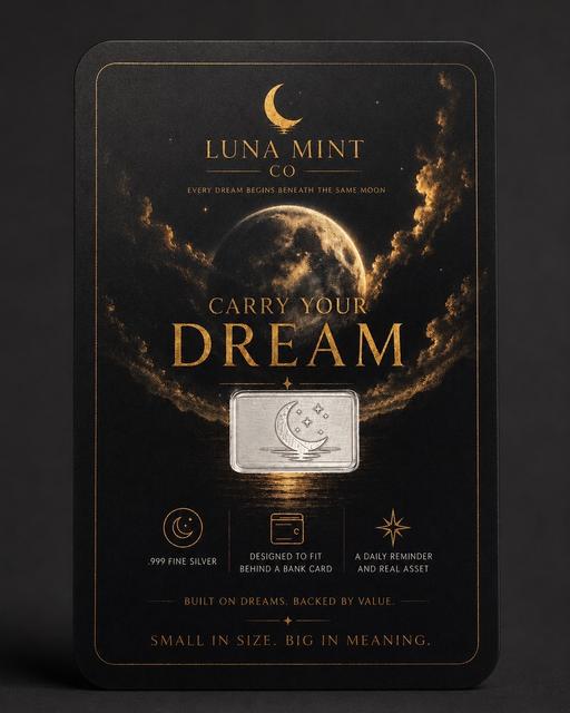  — Luna Mint Carry Your Dream 1g fine Silver