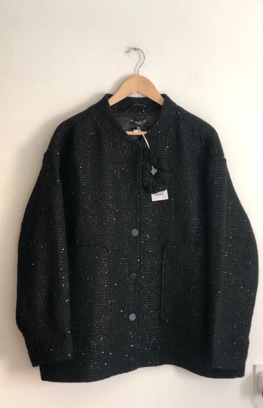  — Next UK18 Black Sequinned Jacket BNWT