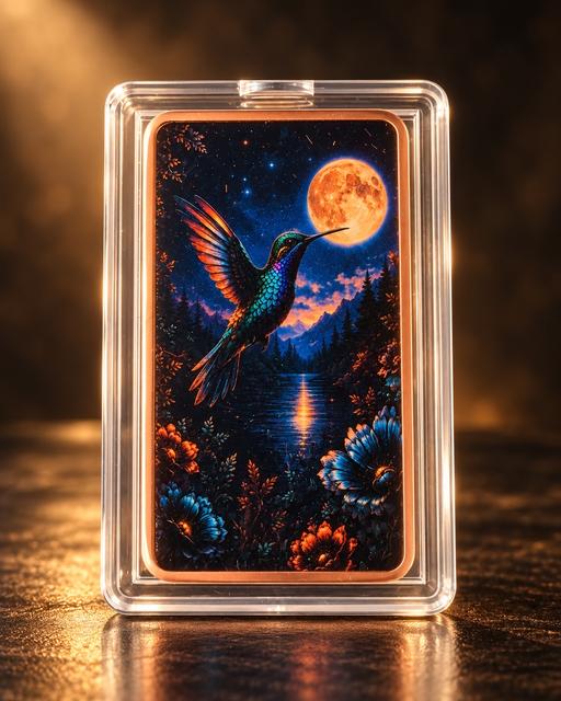  — Sprit of the Hummingbird 999 fine copper bar