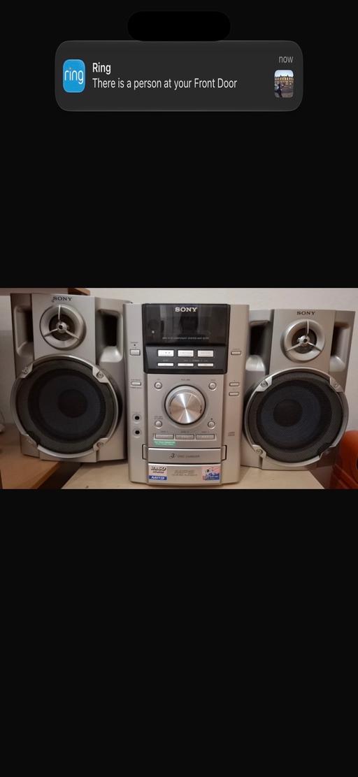  — Sony HI-FI system with 3 disc changer