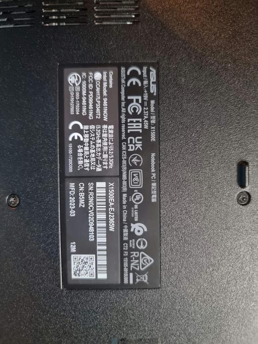  — Asus x1500e