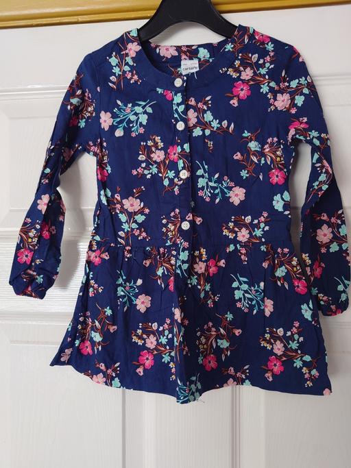  — Girls floral navy dress size 3 years