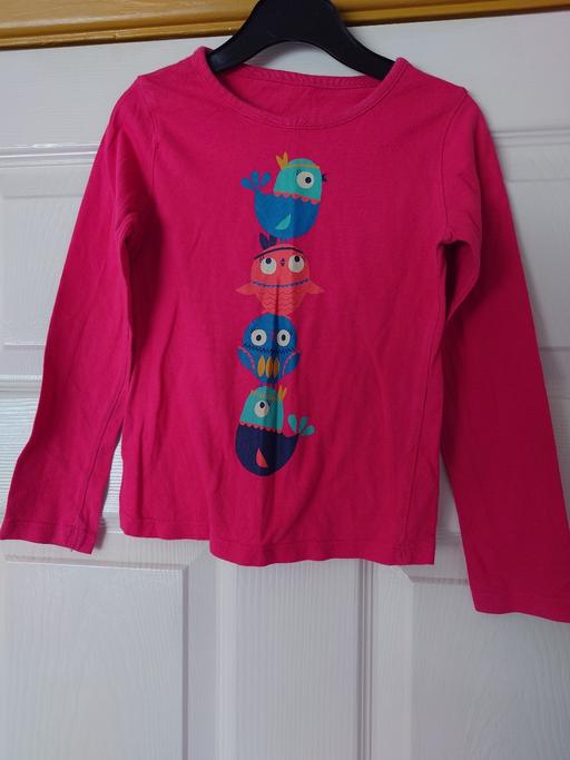  — Girls red long sleeve top size 3-4 years