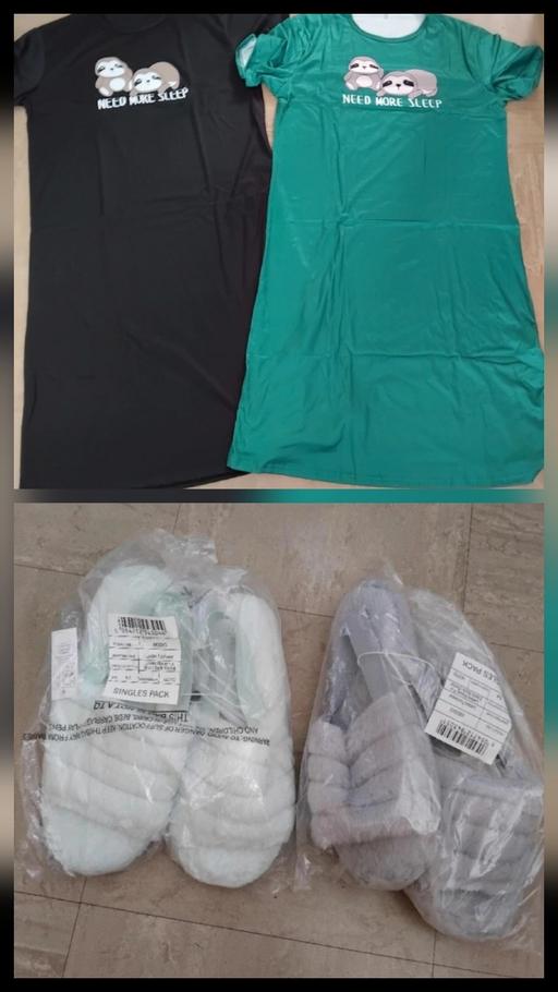  — New 2 Nighties & Slippers.