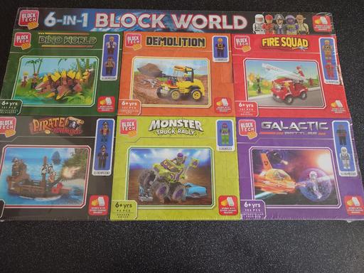  — Block tech 6-in-1 block world giant set