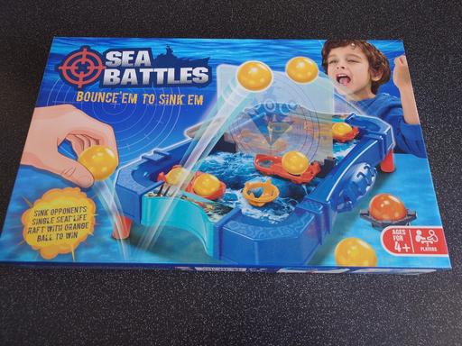  — Sea battles bounce'em to sink em Game