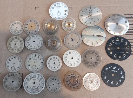  — Collection of a antique vintage watch Dials