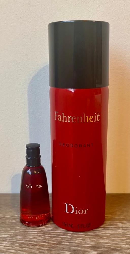  — Vintage Dior Fahrenheit 10ml EDT & Deodorant