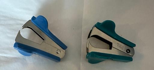  — 2 staple removers