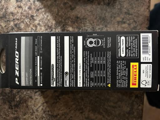  — Pirelli PZero Road tyres