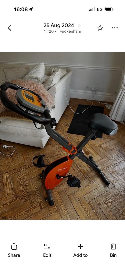  — Exercise Bike