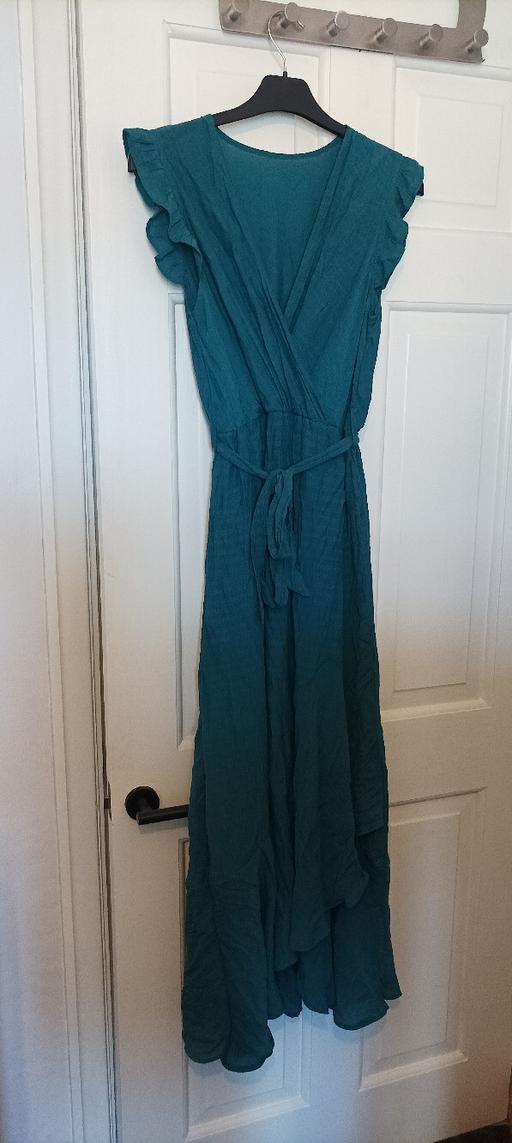  — Teal maxi dress