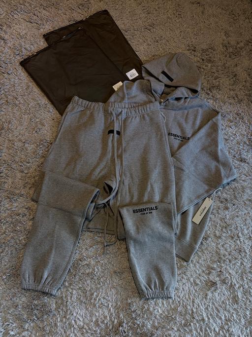  — Fear Of God Essentials Tracksuit Dark Oatmeal