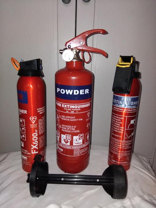  — 3 x fire extingiushers