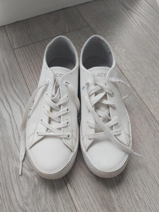  — Girls Lacoste trainers size 1