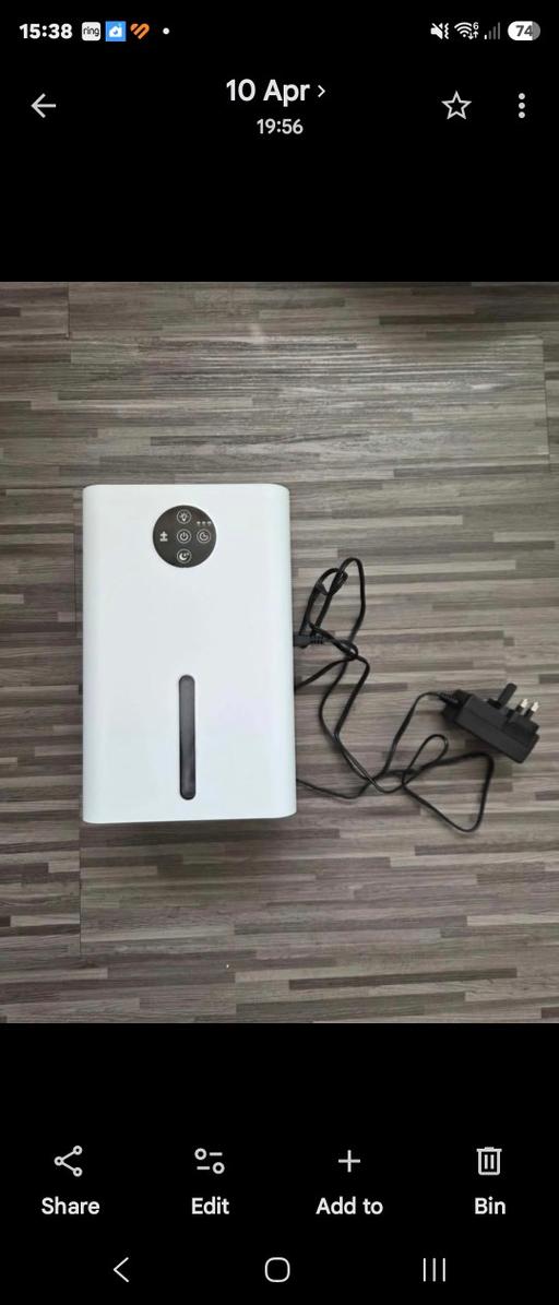  — Small Portable Dehumidifier