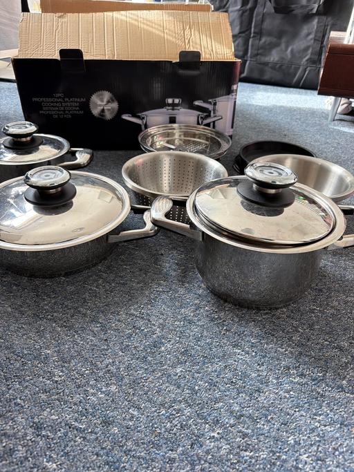  — Platinum professional cooking system. 12pc.