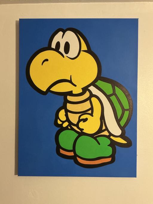  — Koopa Trooper oil painting