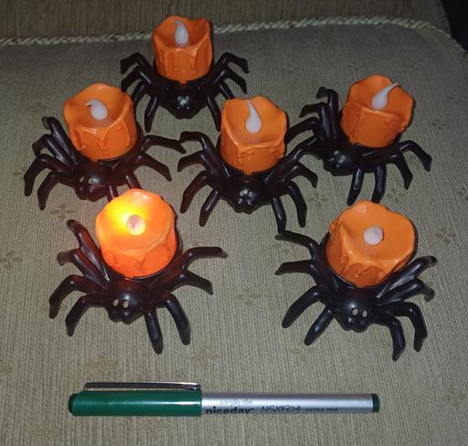  — 6 spider lights. New