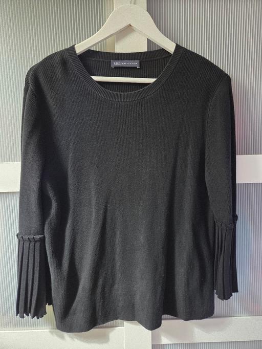  — Size 12 M&S black jumper