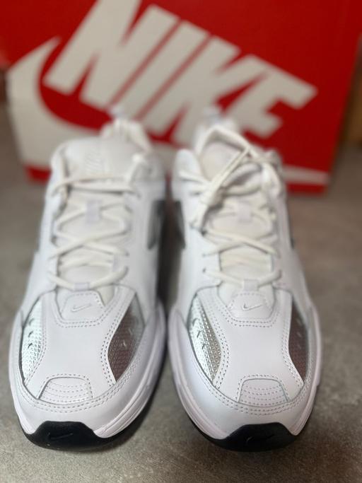  — Nike M2K Tekno ESS Trainers White/Silver/Blac