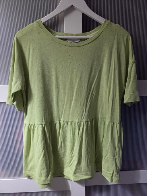  — Size 12 NEXT green peplum top