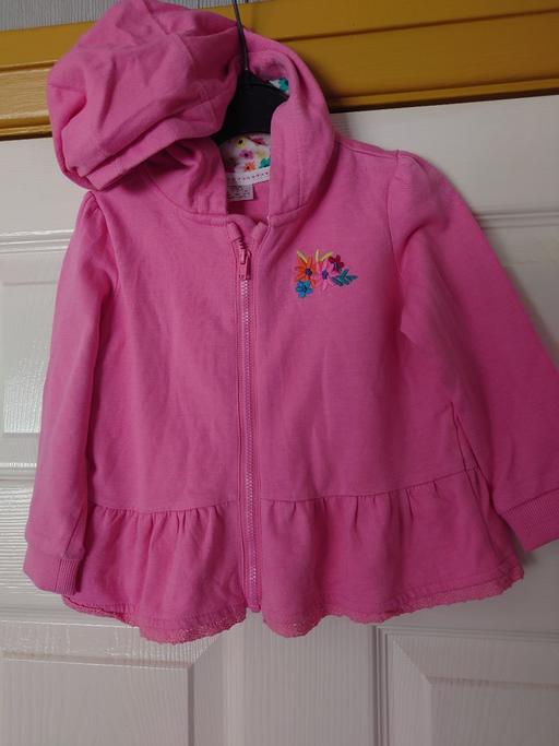 — Girls pink hoody size 12-18 months