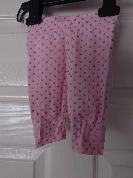  — Baby girls pink leggings size 0-3 months