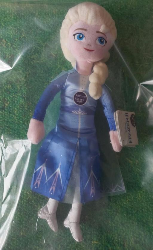  — AS IS - Disney Frozen 10" Elsa Soft Doll Talk