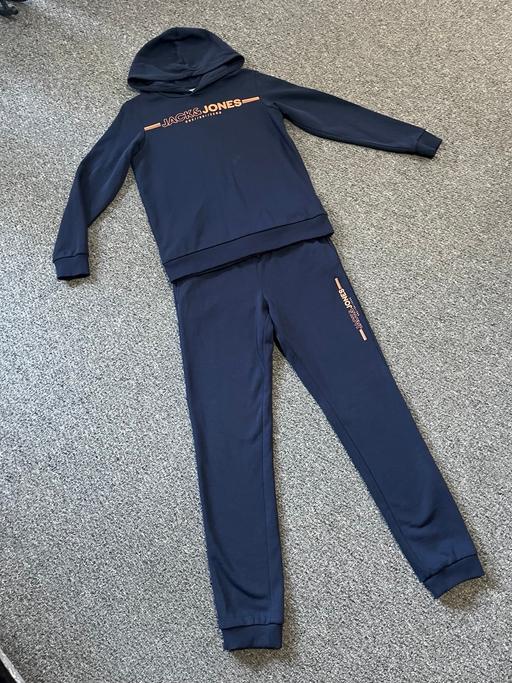  — Boys Jack & Jones tracksuit navy age 14