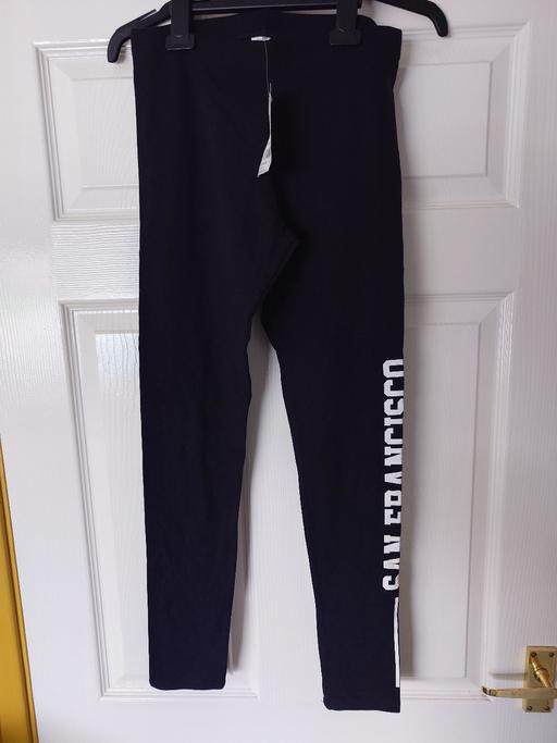  — Girls black leggings size 13-14 years