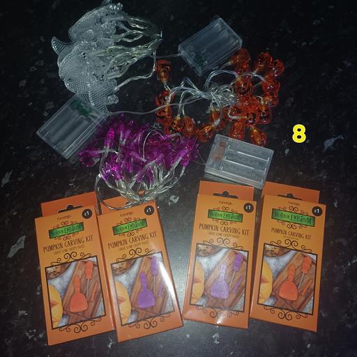  — halloween lot. joblot 8. new