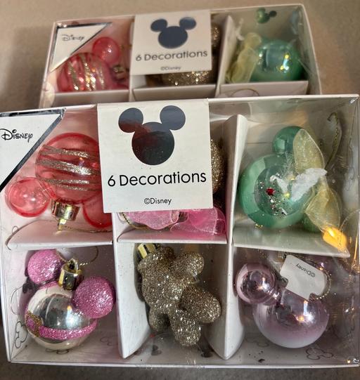  — Disney Mickey Mouse Christmas Baubles