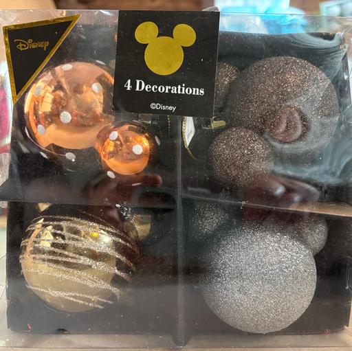  — Disney Mickey Mouse Christmas Baubles