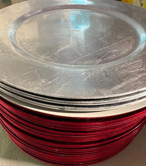  — Christmas Charger Plates