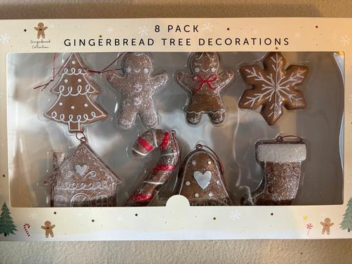  — Gingerbread Christmas Tree Decorations