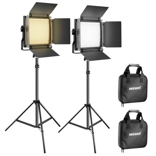  — NEEWER 2 pack Bi Colour 660 LED Video & Light