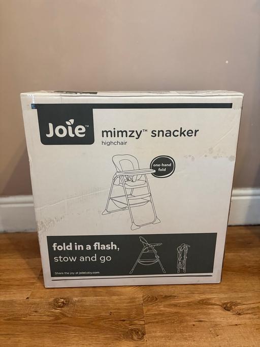  — Jole high chair star print - NEW unused OTO