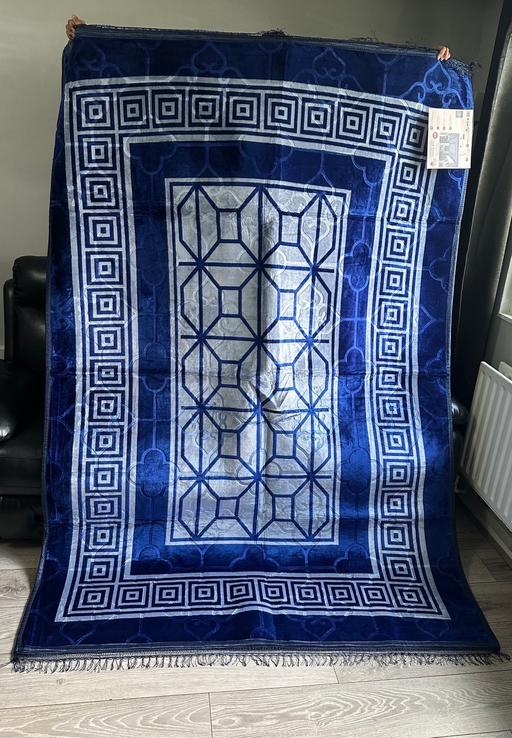 — Navy Blue Greek Rug 160cmx230cm New