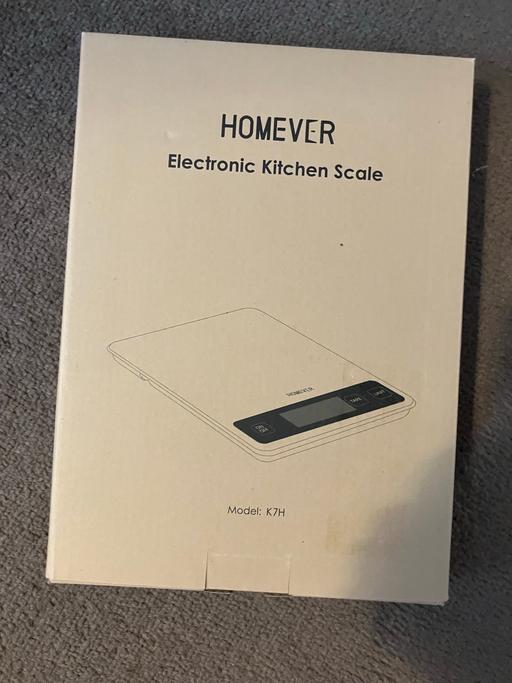  — New digital kitchen scales
