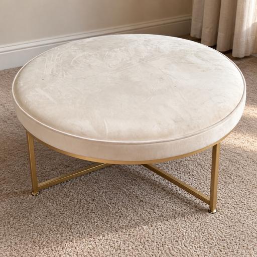  — Round sofa like brand new no marks
