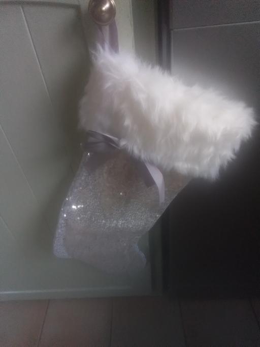  — NEW XMAS GLITTER STOCKING