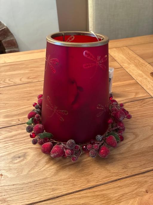  — Christmas Lights/ Candle Holder