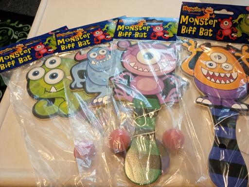  — 4 brand new kids Biff bats sets