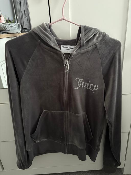  — Grey juicy couture zip up