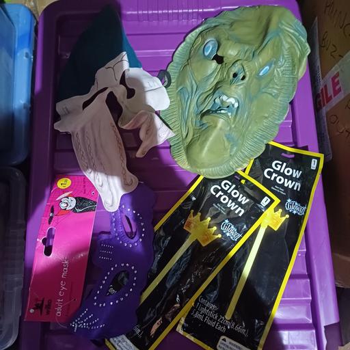  — halloween items. new