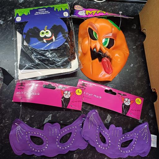  — Halloween items. new