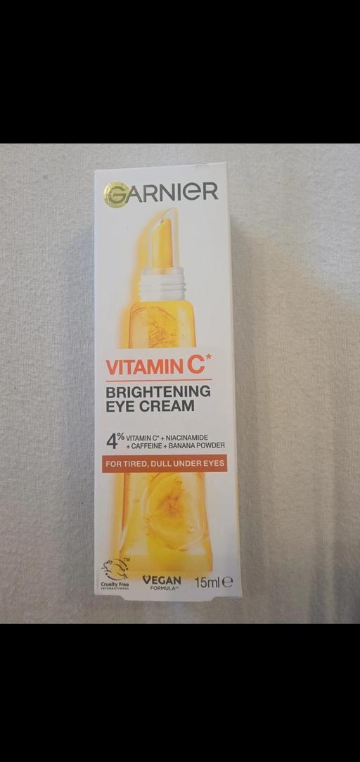  — Garnier Brightening Eye Cream