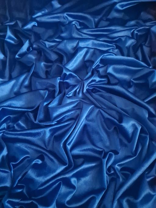  — luxury shiny 60'width velvet Fabric  one way